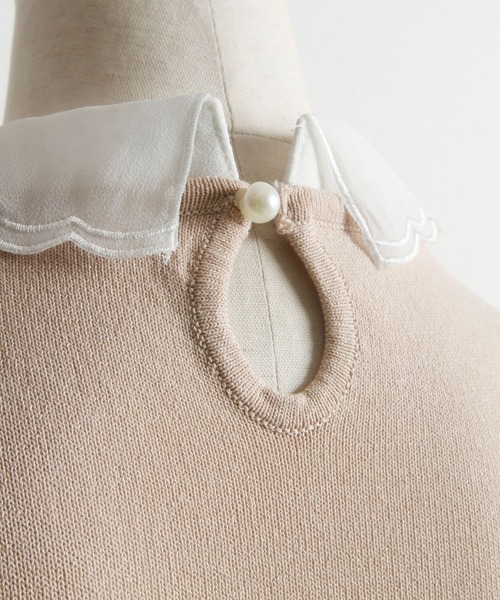 tocco closet（トッコ クローゼット）の「取り外し可能な刺繍