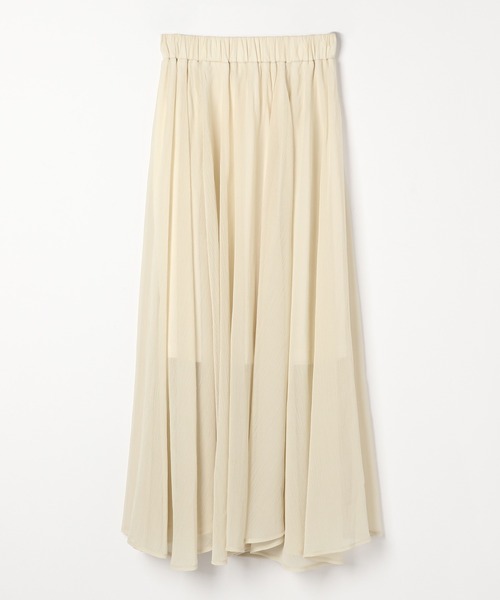 Heather（ヘザー）の「Heather mini ロングスカート 956568（スカート・レディース・アイボリー/ブルー・FREE）」の11枚目の写真