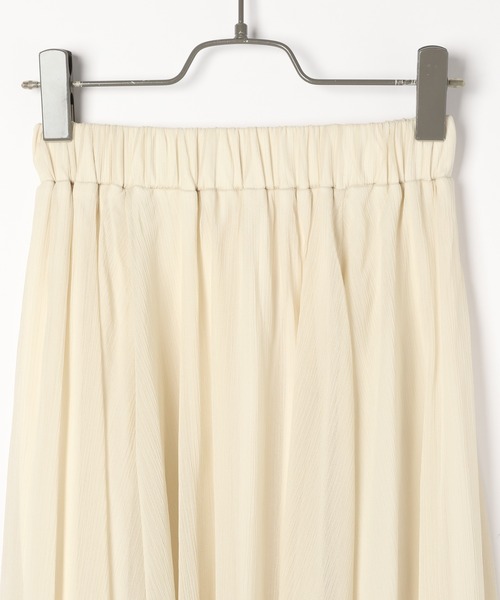 Heather（ヘザー）の「Heather mini ロングスカート 956568（スカート・レディース・アイボリー/ブルー・FREE）」の16枚目の写真