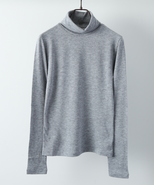 STUDIOUS（ステュディオス）の「タートルカットソー（Tシャツ/カットソー・レディース・ホワイト/ブラック/グレー・0）」の9枚目の写真