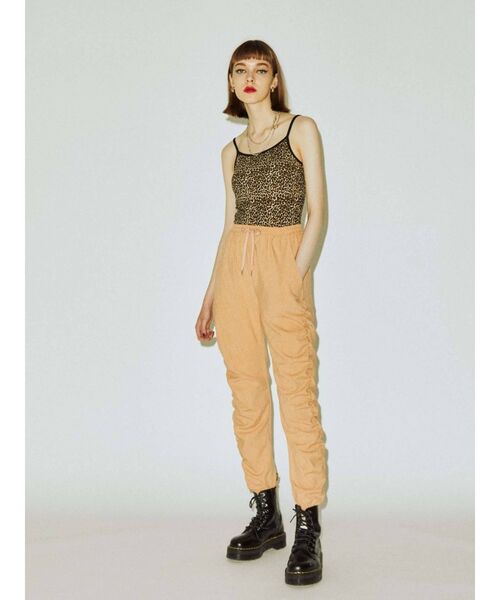 jouetie（ジュエティ）の「ジョガーシャーリングパンツ（その他パンツ・レディース・ブラック/オレンジ/ブルー・MEDIUM）」の11枚目の写真