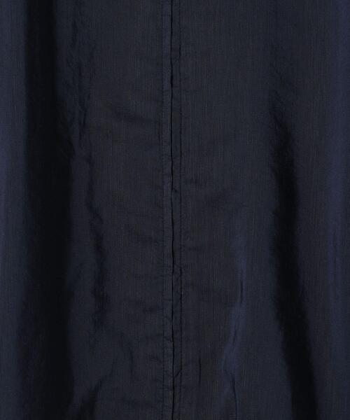 green label relaxing（グリーンレーベルリラクシング）の「OLT CM キュプラ コットン リネン ジップ 半袖 シャツ ブルゾン（シャツ/ブラウス・メンズ・オリーブ/ネイビー/ダークブラウン・MEDIUM/SMALL/LARGE）」の16枚目の写真