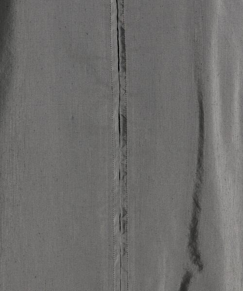 green label relaxing（グリーンレーベルリラクシング）の「OLT CM キュプラ コットン リネン ジップ 半袖 シャツ ブルゾン（シャツ/ブラウス・メンズ・オリーブ/ネイビー/ダークブラウン・MEDIUM/SMALL/LARGE）」の20枚目の写真