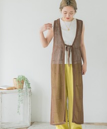 ITEMS URBANRESEARCH | 透かし編みロングカーディガン(カーディガン/ボレロ)