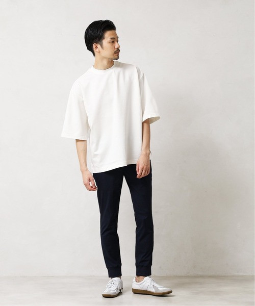 417 EDIFICE（フォーワンセブンエディフィス）の「コンパクトポンチビッグクルーネックTee（Tシャツ/カットソー・メンズ・ホワイト/ブラック/カーキ/オレンジ/ラベンダー・MEDIUM/LARGE）」の6枚目の写真