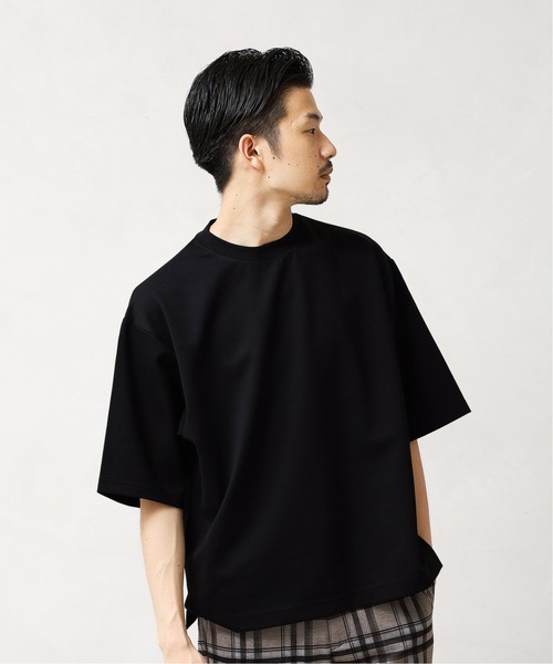 417 EDIFICE（フォーワンセブンエディフィス）の「コンパクトポンチビッグクルーネックTee（Tシャツ/カットソー・メンズ・ホワイト/ブラック/カーキ/オレンジ/ラベンダー・MEDIUM/LARGE）」の13枚目の写真