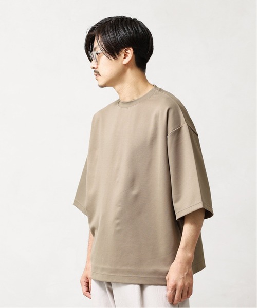 417 EDIFICE（フォーワンセブンエディフィス）の「コンパクトポンチビッグクルーネックTee（Tシャツ/カットソー・メンズ・ホワイト/ブラック/カーキ/オレンジ/ラベンダー・MEDIUM/LARGE）」の15枚目の写真