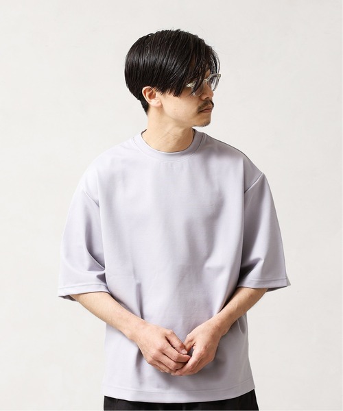 417 EDIFICE（フォーワンセブンエディフィス）の「コンパクトポンチビッグクルーネックTee（Tシャツ/カットソー・メンズ・ホワイト/ブラック/カーキ/オレンジ/ラベンダー・MEDIUM/LARGE）」の17枚目の写真
