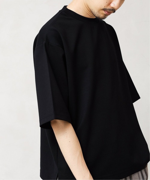 417 EDIFICE（フォーワンセブンエディフィス）の「コンパクトポンチビッグクルーネックTee（Tシャツ/カットソー・メンズ・ホワイト/ブラック/カーキ/オレンジ/ラベンダー・MEDIUM/LARGE）」の14枚目の写真