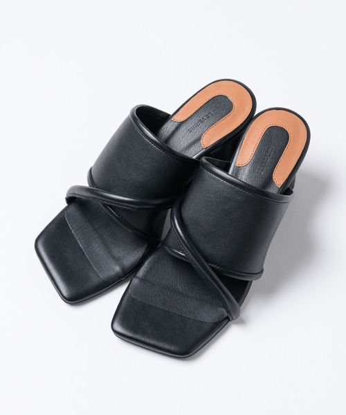 LA BELLE ETUDE（ラベルエチュード）の「【le vernis】 チューブサンダル（サンダル・レディース・ブラック/ブラウン/アイボリー・24.5/23.5）」の11枚目の写真