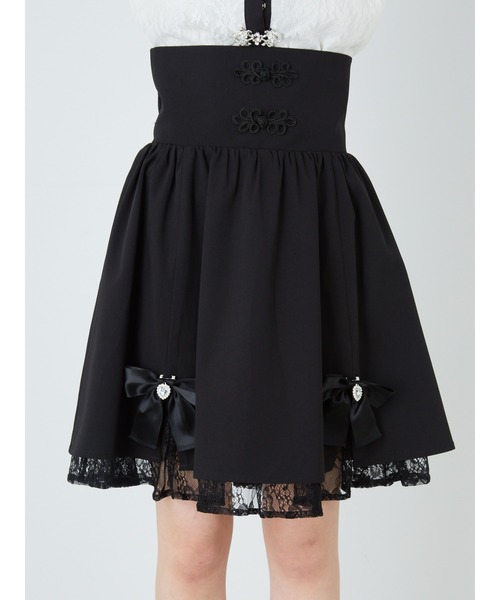 Ank Rouge（アンクルージュ）の「チャイナコルセットスカート（スカート・レディース・ワイン/ブラック/A・M）」の6枚目の写真