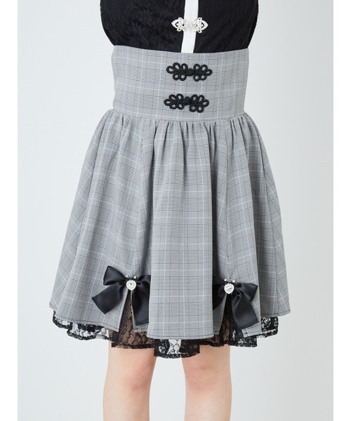 Ank Rouge（アンクルージュ）の「チャイナコルセットスカート（スカート・レディース・ワイン/ブラック/A・M）」の9枚目の写真