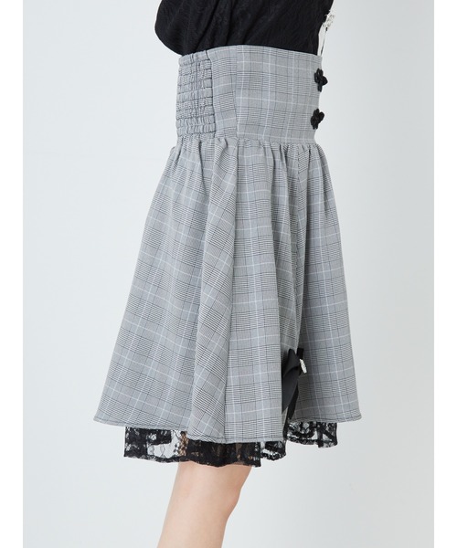 Ank Rouge（アンクルージュ）の「チャイナコルセットスカート（スカート・レディース・ワイン/ブラック/A・M）」の4枚目の写真