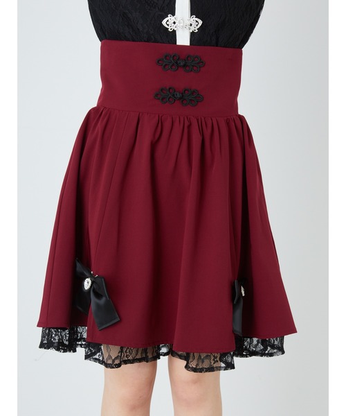 Ank Rouge（アンクルージュ）の「チャイナコルセットスカート（スカート・レディース・ワイン/ブラック/A・M）」の8枚目の写真