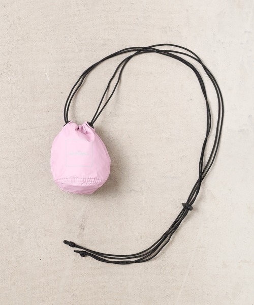 WILD THINGS(ワイルドシングス)の「《WILD THING》SHOULDER DRAWSTRING PURSE(ショルダーバッグ・レディース・グレー/ブラック/ピンク/イエロー/ブルー・FREE)」の1枚目の写真