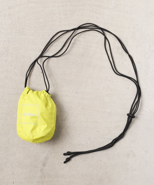 WILD THINGS(ワイルドシングス)の「《WILD THING》SHOULDER DRAWSTRING PURSE(ショルダーバッグ・レディース・グレー/ブラック/ピンク/イエロー/ブルー・FREE)」の5枚目の写真