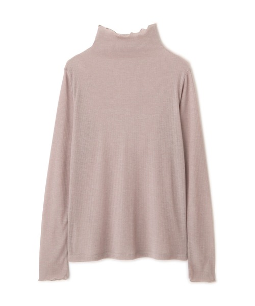 NATURAL BEAUTY BASIC(ナチュラルビューティーベーシック)の「シアーリブインナーカットソー(Tシャツ/カットソー・レディース・ベージュ/グレー/ブルー・MEDIUM)」の12枚目の写真