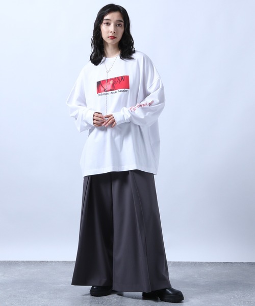 HARE（ハレ）の「【エヴァンゲリオンコラボ】フロントシーンプリントロンT（Tシャツ/カットソー・メンズ・ホワイト/ブラック・FREE）」の15枚目の写真