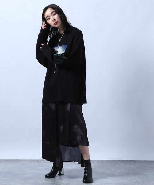 HARE（ハレ）の「【エヴァンゲリオンコラボ】フロントシーンプリントロンT（Tシャツ/カットソー・メンズ・ホワイト/ブラック・FREE）」の3枚目の写真