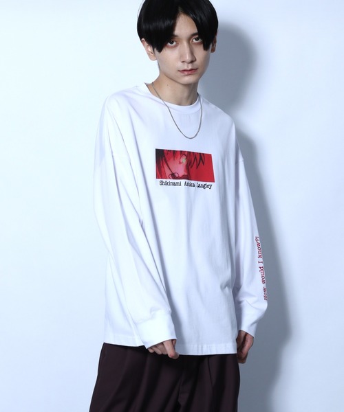 HARE（ハレ）の「【エヴァンゲリオンコラボ】フロントシーンプリントロンT（Tシャツ/カットソー・メンズ・ホワイト/ブラック・FREE）」の7枚目の写真