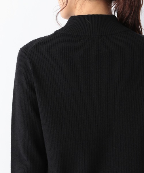 GLOBAL WORK（グローバルワーク）の「メルティーニットハイネック/952708（ニット/セーター・レディース・ブラック/ダークブラウン/グレー/アイボリー/ダークブルー/グレイッシュベージュ・MEDIUM/LARGE）」の11枚目の写真