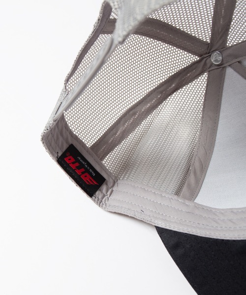 Code Kelly(コードケリー)の「Code Kelly × OTTO SNAP BACK TWILL "A" / コードケリー×オットー スナップバックメッシュキャップ 「A」(キャップ・メンズ・チャコールグレー/ブラック/グリーン/ブラック×グレー・FREE)」の11枚目の写真