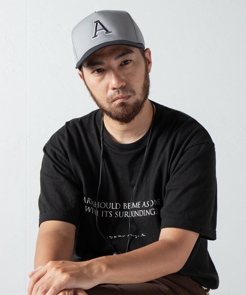 Code Kelly(コードケリー)の「Code Kelly × OTTO SNAP BACK TWILL "A" / コードケリー×オットー スナップバックメッシュキャップ 「A」(キャップ・メンズ・チャコールグレー/ブラック/グリーン/ブラック×グレー・FREE)」の21枚目の写真