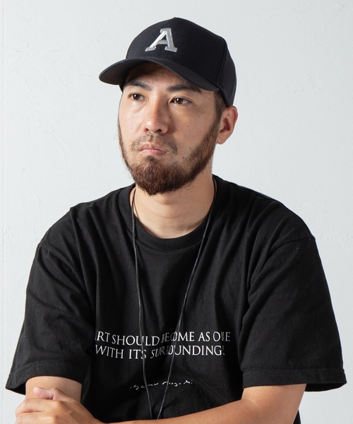 Code Kelly(コードケリー)の「Code Kelly × OTTO SNAP BACK TWILL "A" / コードケリー×オットー スナップバックメッシュキャップ 「A」(キャップ・メンズ・チャコールグレー/ブラック/グリーン/ブラック×グレー・FREE)」の16枚目の写真