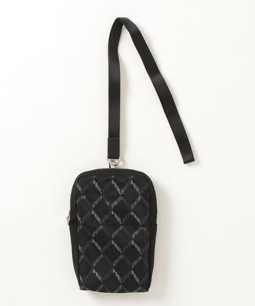 Paul Smith(ポールスミス)の「モノグラム ネックポーチ / 883816 P391(ポーチ・メンズ・ブラック・FREE)」の5枚目の写真