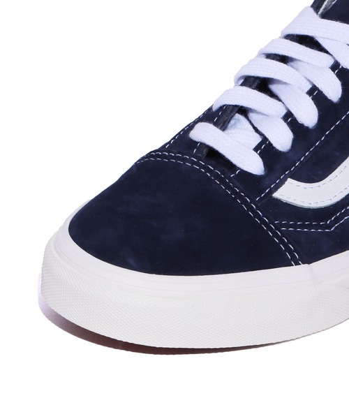 VANS（バンズ）の「VANS/ヴァンズ OLD Skool スニーカー（スニーカー・メンズ・サンドベージュ/ダークネイビー・9/5h/9h/8/7/8h/10/6h/6/5）」の20枚目の写真