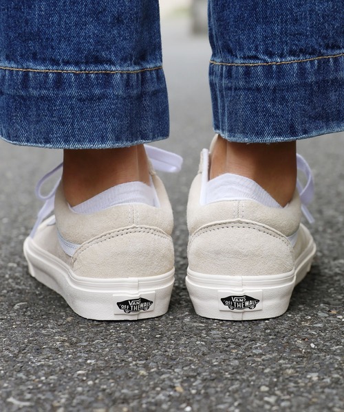 VANS（バンズ）の「VANS/ヴァンズ OLD Skool スニーカー（スニーカー・メンズ・サンドベージュ/ダークネイビー・9/5h/9h/8/7/8h/10/6h/6/5）」の14枚目の写真