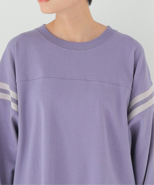 Goodwear(Since1983)(グッドウェア)の「【Goodwear/グッドウェア】FOOTBALL TEE:別注Tシャツ◆(Tシャツ/カットソー・レディース・ダークパープル/ブラウン/ブラック・FREE)」の5枚目の写真