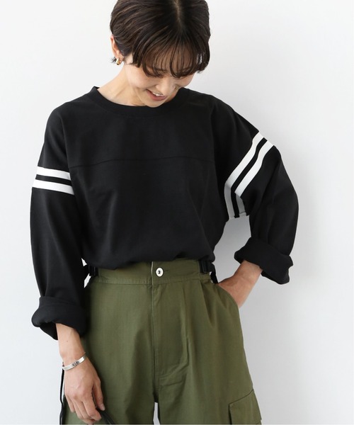 Goodwear(Since1983)(グッドウェア)の「【Goodwear/グッドウェア】FOOTBALL TEE:別注Tシャツ◆(Tシャツ/カットソー・レディース・ダークパープル/ブラウン/ブラック・FREE)」の12枚目の写真