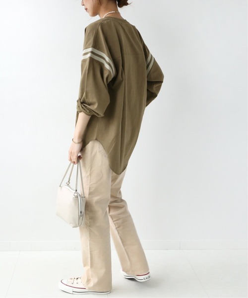 Goodwear(Since1983)(グッドウェア)の「【Goodwear/グッドウェア】FOOTBALL TEE:別注Tシャツ◆(Tシャツ/カットソー・レディース・ダークパープル/ブラウン/ブラック・FREE)」の8枚目の写真