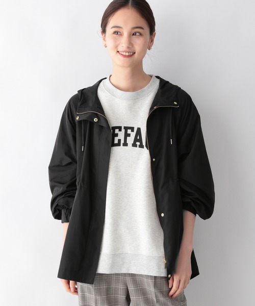 GLOBAL WORK（グローバルワーク）の「エアカルハッスイマンパ/959806（マウンテンパーカー・レディース・ブラック/オフホワイト/アイボリー・MEDIUM/LARGE）」の9枚目の写真