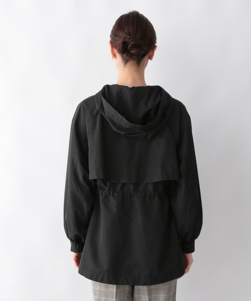 GLOBAL WORK（グローバルワーク）の「エアカルハッスイマンパ/959806（マウンテンパーカー・レディース・ブラック/オフホワイト/アイボリー・MEDIUM/LARGE）」の18枚目の写真