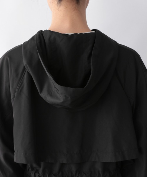 GLOBAL WORK（グローバルワーク）の「エアカルハッスイマンパ/959806（マウンテンパーカー・レディース・ブラック/オフホワイト/アイボリー・MEDIUM/LARGE）」の8枚目の写真