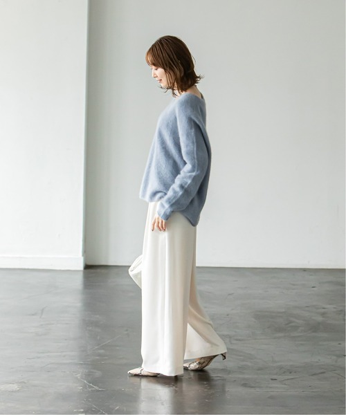 Noble（ノーブル）の「ハイライズフロントタックパンツ◇（その他