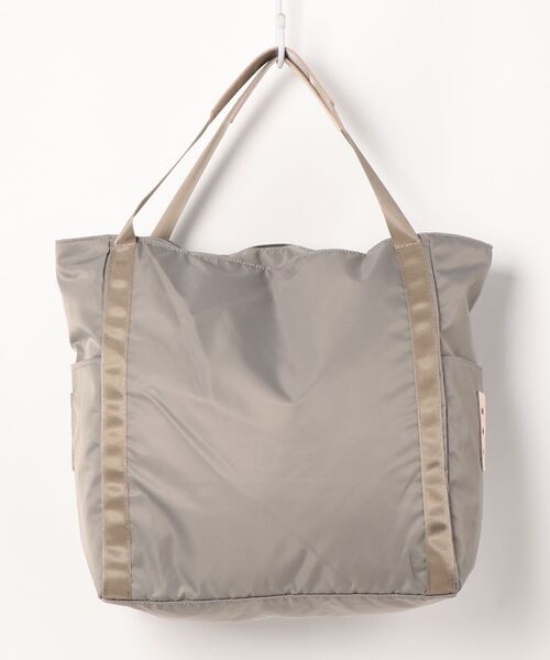 PUAL CE CIN(ピュアルセシン)の「OTONA NYLON MIDDLE TOTE/ナイロンミドルトートバッグ(トートバッグ・レディース・ブラウン/ブラック/ピンク/グレー/ベージュ/イエロー/ブルー系その他・FREE)」の3枚目の写真