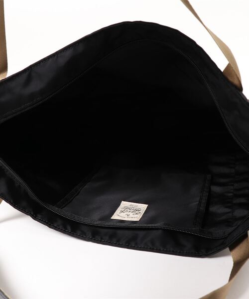 PUAL CE CIN(ピュアルセシン)の「OTONA NYLON MIDDLE TOTE/ナイロンミドルトートバッグ(トートバッグ・レディース・ブラウン/ブラック/ピンク/グレー/ベージュ/イエロー/ブルー系その他・FREE)」の8枚目の写真
