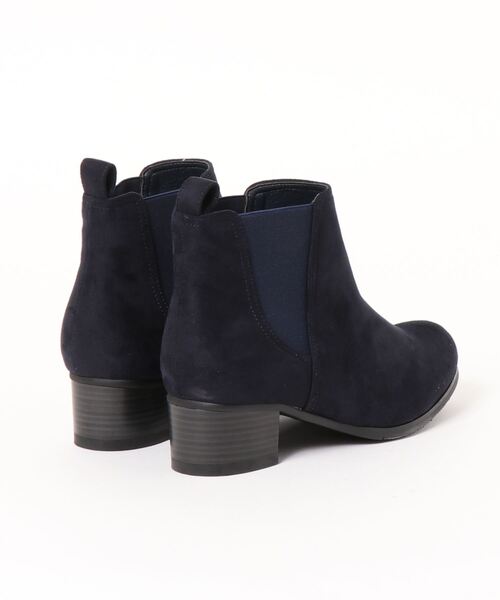 AGOSTO(アゴスト)の「サイドゴアショートブーツ(ブーツ・レディース・ブラウン/ネイビー・M/S)」の3枚目の写真