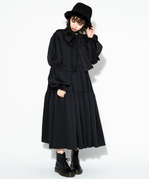 Candy Stripper（キャンディストリッパー）の「ECO MOUTON BUCKET HAT（ハット・レディース・ブラック/アイボリー・FREE）」の14枚目の写真