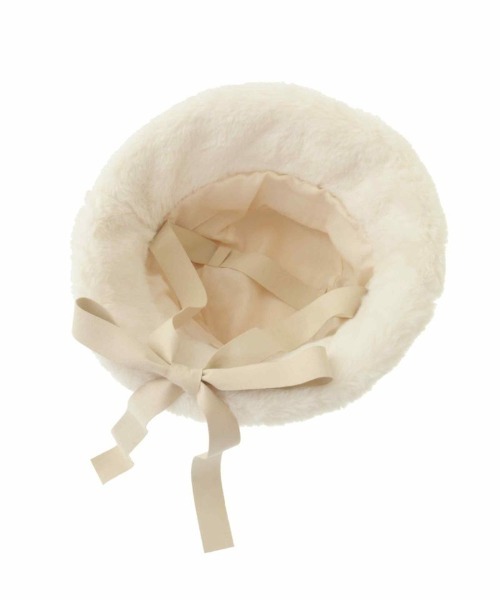 Candy Stripper（キャンディストリッパー）の「ECO MOUTON BUCKET HAT（ハット・レディース・ブラック/アイボリー・FREE）」の9枚目の写真