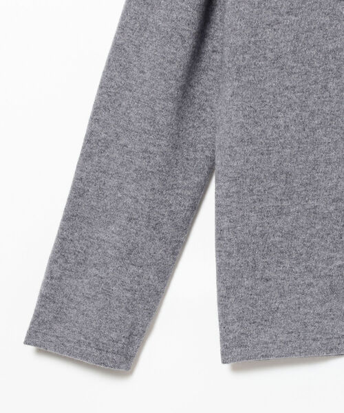 BAFY（バフィー）の「BAFY / 別注 カシミヤ ボートネック ニット（ニット/セーター・メンズ・ブラック/ネイビー/グレー・44/46/48）」の11枚目の写真