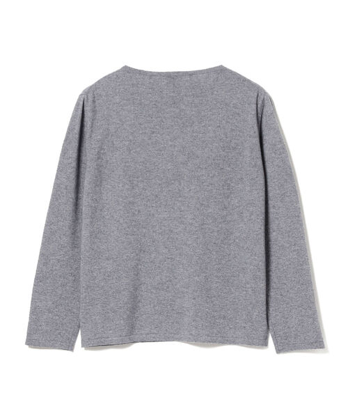 BAFY（バフィー）の「BAFY / 別注 カシミヤ ボートネック ニット（ニット/セーター・メンズ・ブラック/ネイビー/グレー・44/46/48）」の12枚目の写真