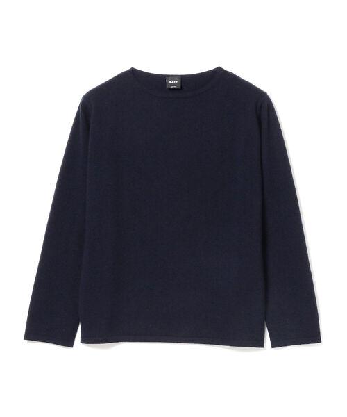 BAFY（バフィー）の「BAFY / 別注 カシミヤ ボートネック ニット（ニット/セーター・メンズ・ブラック/ネイビー/グレー・44/46/48）」の8枚目の写真