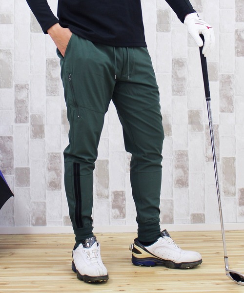BRIEFING ゴルフウェア　サイドライン ジョガーパンツ　ストレッチ　M BRIEFING（ブリーフィング）の「【ブリーフィングゴルフ】MENS SIDE