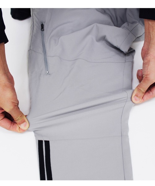 【size5】秋冬 ラッセルノ ゴルフ リップストップ サイドラインパンツ 灰 size5】秋冬 ラッセルノ ゴルフ リップストップ サイドラインパンツ 灰