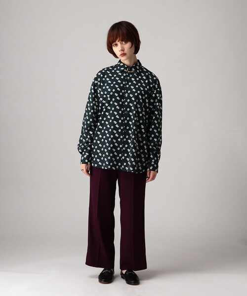 tk.TAKEO KIKUCHI(ティーケータケオキクチ)の「◆Eiji Fukui×tk.TAKEO KIKUCHI コラボSmall Flowerシャツ(シャツ/ブラウス・メンズ・ブラック系3/ブラウン系4/ダークグリーン系3・02/03)」の16枚目の写真