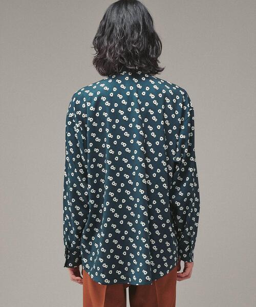 tk.TAKEO KIKUCHI(ティーケータケオキクチ)の「◆Eiji Fukui×tk.TAKEO KIKUCHI コラボSmall Flowerシャツ(シャツ/ブラウス・メンズ・ブラック系3/ブラウン系4/ダークグリーン系3・02/03)」の19枚目の写真